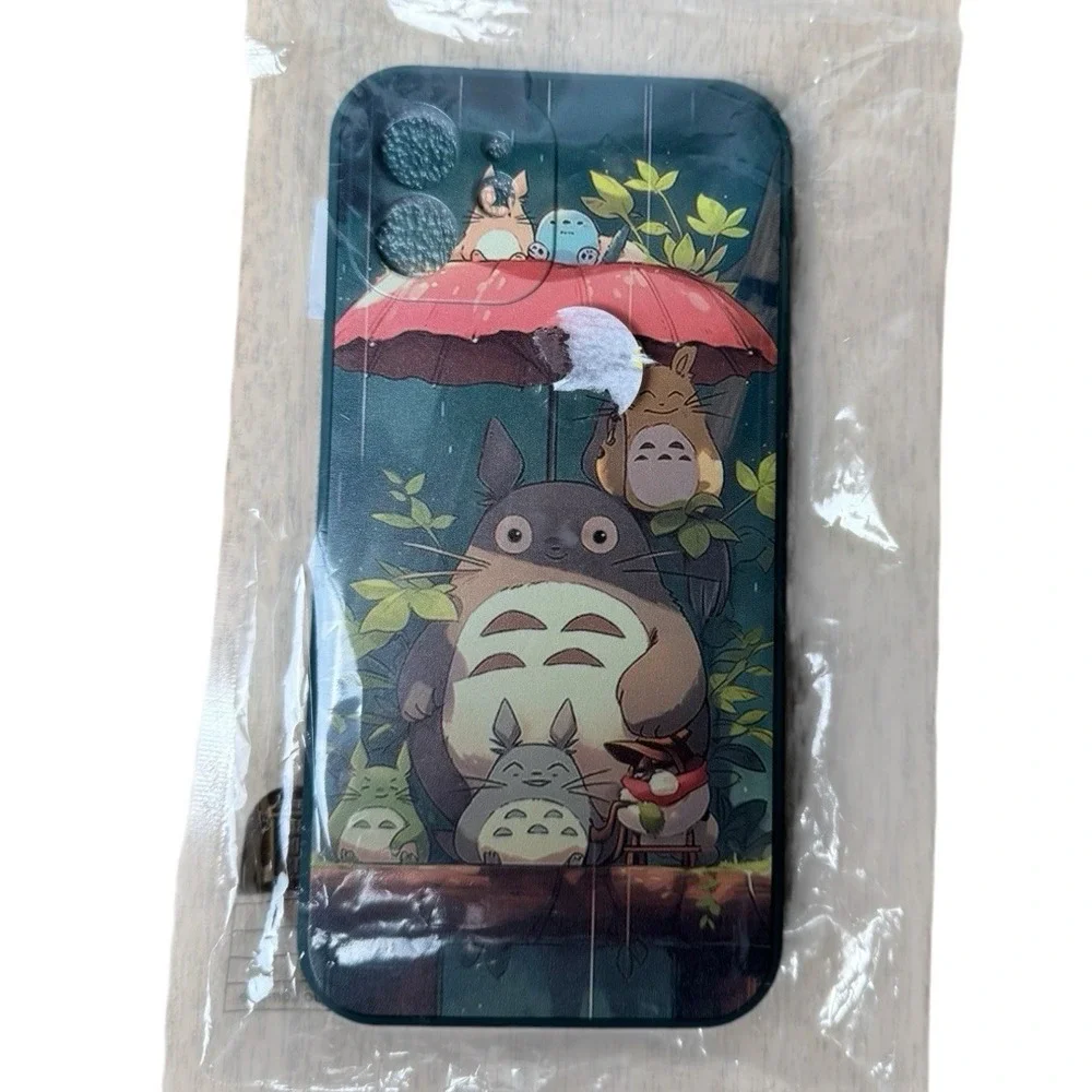 Miyazaki Totoro Anime Ghibli iPhone 12 Case Cover Skin Cell Phone Accessory D14Q